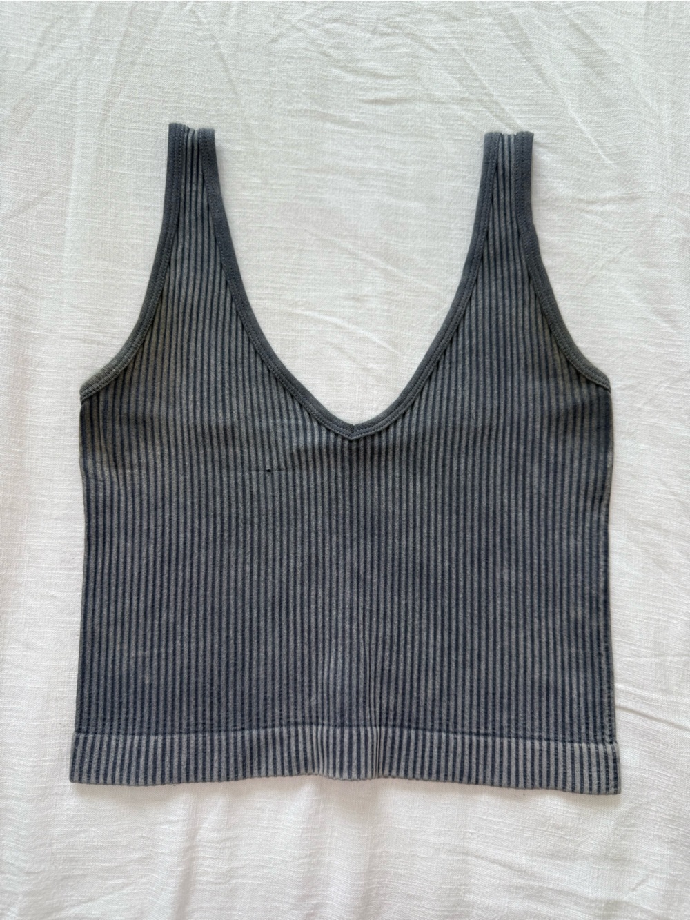 Ribbed tank top